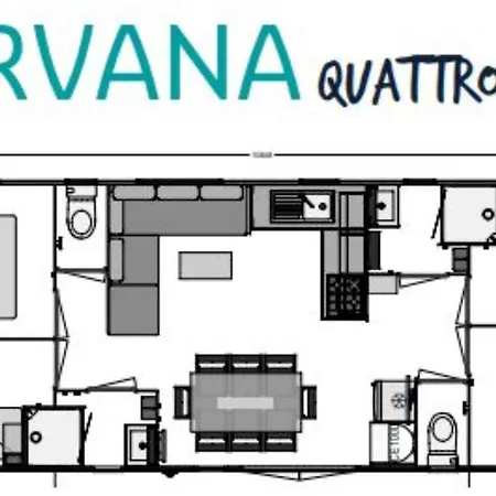 2 Grands Bungalows 3 Ou 4Ch - 2 A 10 Places - Mh732 Ou Mh828 Proche Ocean Campsite