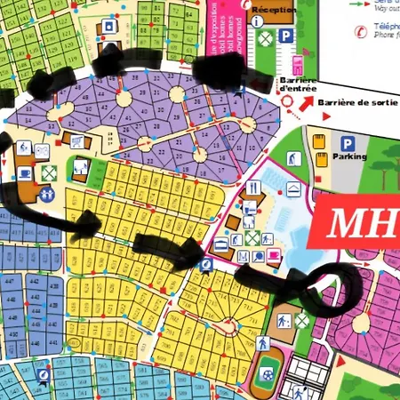 Campsite 2 Grands 3 Ou 4ch - 2 A 10 Places - Mh732 Ou Mh828 Proche Ocean 4*