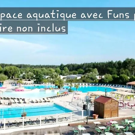 Kemp Climatises En 3 Ou 4ch - Jusqu'a 18 Voyageurs - Mh732 3ch Ou Mh828 4ch Biscarrosse Lake-proche Ocean 4*